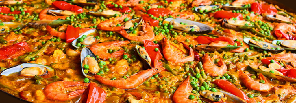 Paella fra spanien