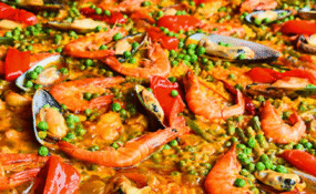 Paella fra spanien