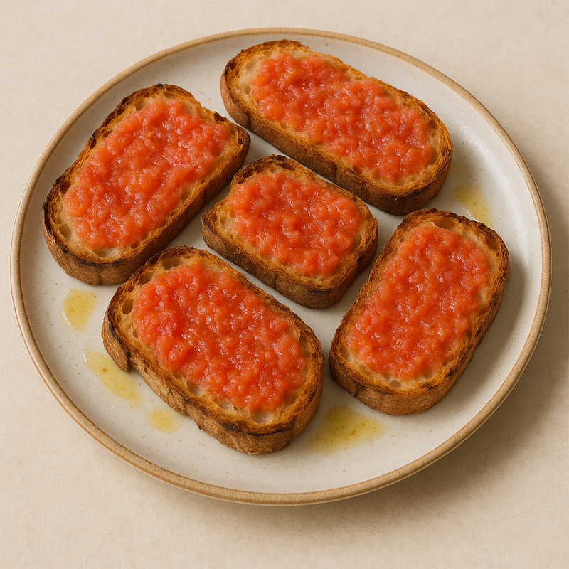 brød med tomat