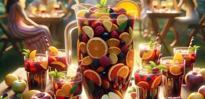 Inspiration til Sangria drinks