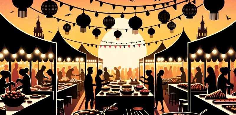 Madfestiva i Spanien
