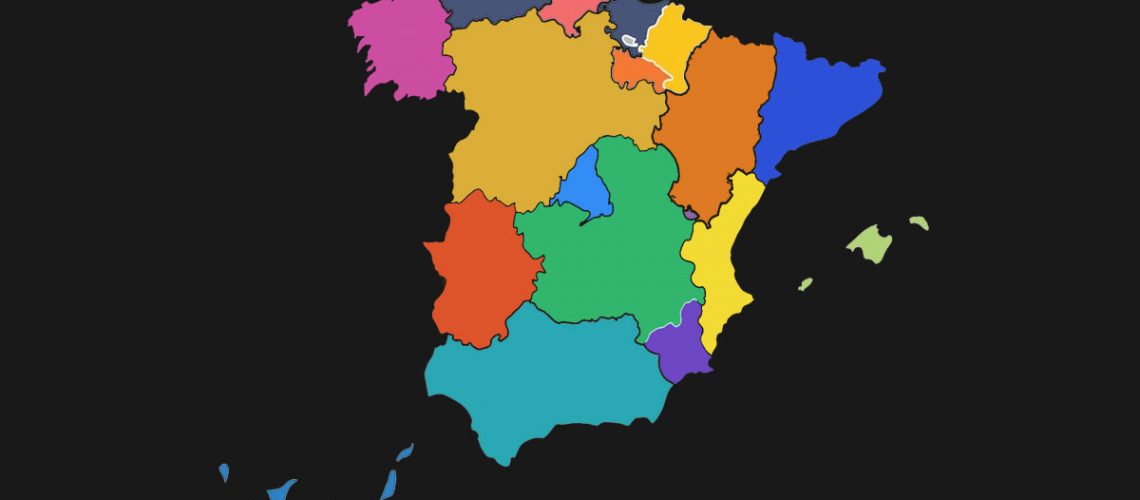 Spanske regioner