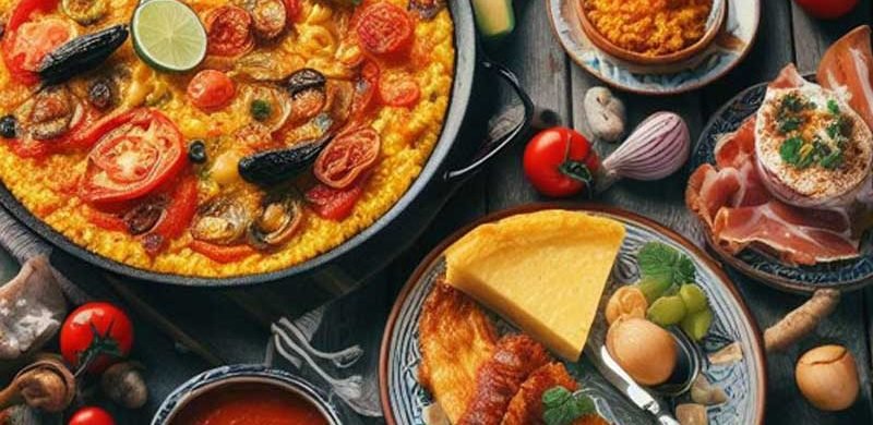 spansk mad og vin